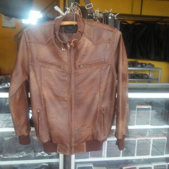 Jual Jaket Kulit Domba Sulam Shopee Indonesia