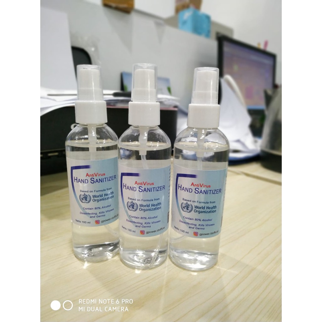 READY !!! Hand sanitizer 100 ml