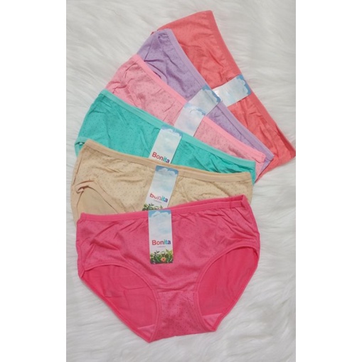 {6pcs}CELANA DALAM WANITA MOTIF BINTIK LEMBUT DAN NYAMAN DI PAKAI
