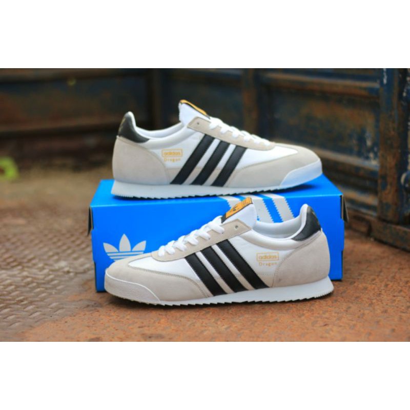 ADIDAS DRAGON WHITE BLACK ORIGINAL
