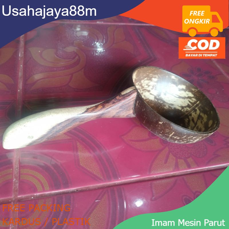 Centong Batok Centong nasi batok centong nasi padang Cetakan nasi Padang