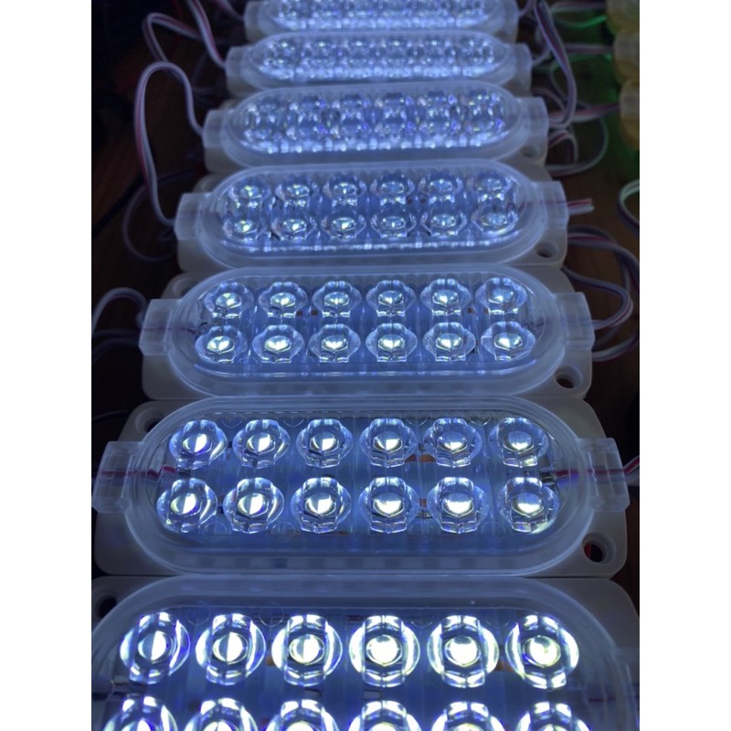 Lampu Kolong Truk Bis 24 Volt 12 Led Nyala Kedip