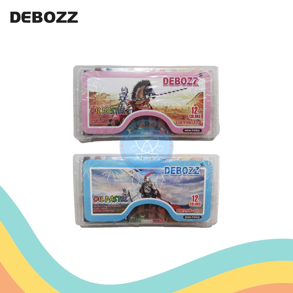 

PASTEL 12 WARNA DEBOZZ (1 PCS)