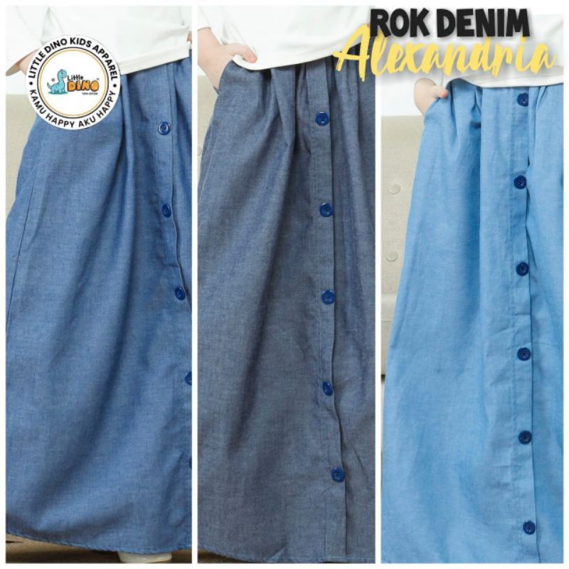 Littledino Rok Jeans Anak 6-18 Tahun