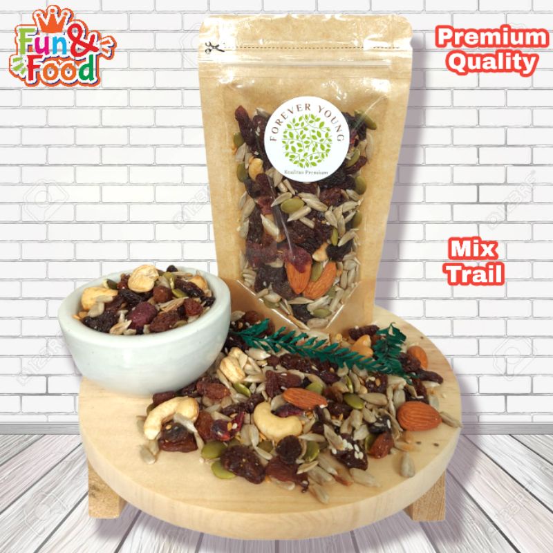 

Superfood Roasted Trail Mix Nut Premium Quality / Trail Mix Nut Kualitas Premium Matang Oven