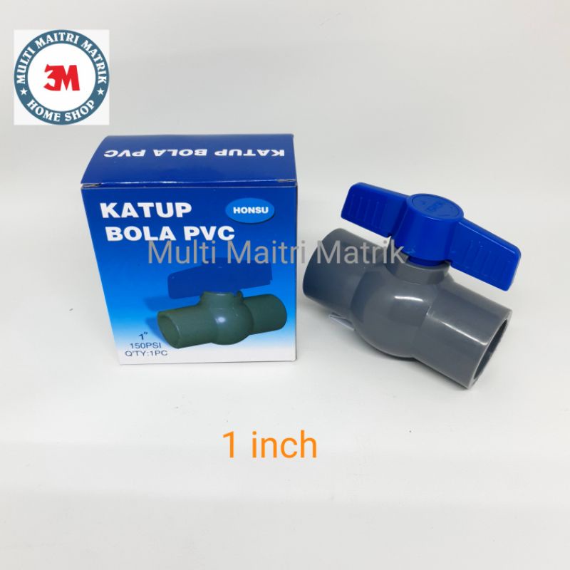 Ball Valve PVC 1 inch / stop kran pvc 1 inch
