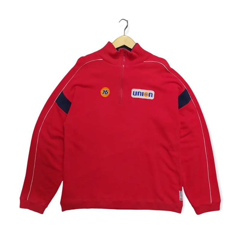 Half Ziper Lubricants Union 76 Vintage | Crewneck