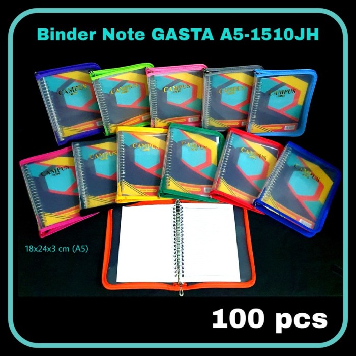 

BOS Binder Note Campus A5/ Ring Besi/Book Spiral/Kertas/Kuliah/Note