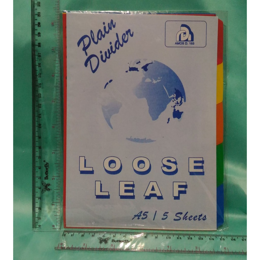 

Pembatas File Binder Loose Leaf Kecil A5 Bolong Campus Bagus Murah READY STOCK
