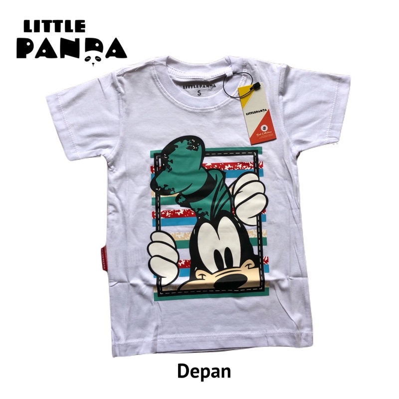 Baju Kaos Atasan Anak Goofy Premium Untuk Umur 1-8 Tahun Dengan Bahan Katun 100% Original Anti Bakteri dan Tidak membuat gatal kulit Anak