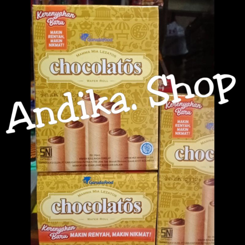 

chocolatos box eceran 500 isi 24 ×9 gram