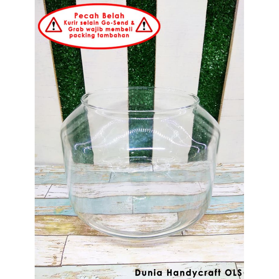 Vas / Pot Kaca Terrarium Dusseldo