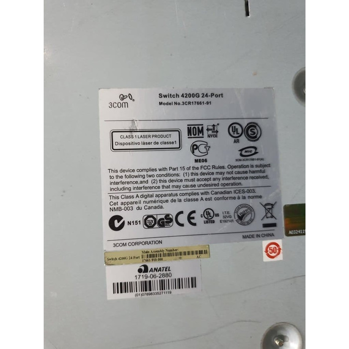 3Com Switch 4200G - switch - 24 ports - managed