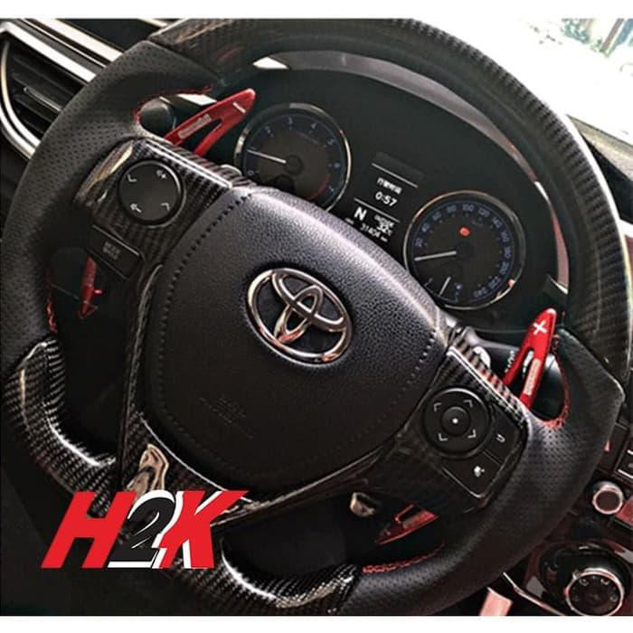 SAVANINI PADDLE SHIFT TOYOTA FORTUNER 2017, INNOVA, CAMRY, SIENTA - HITAM