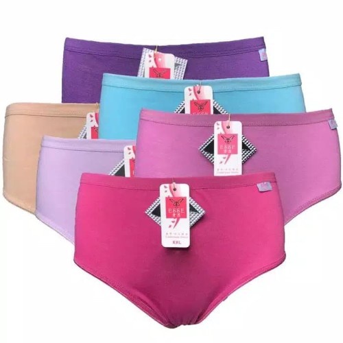 1 LUSIN Celana Dalam CD Sempak Daleman Wanita Sexy Dewasa Polos Esse Murah Nyaman Dipakai COD ALEXAS