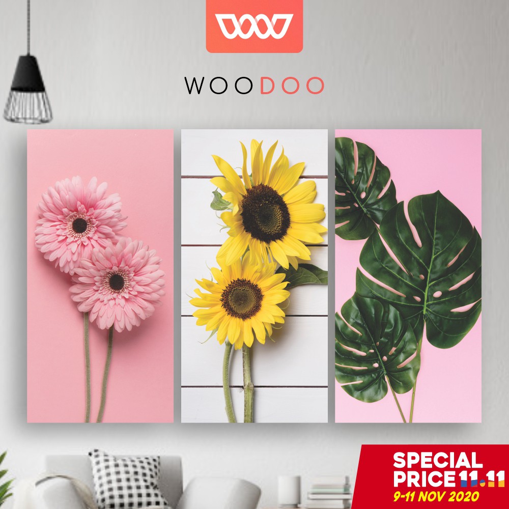 Woodoo Varian FL Wall Decor Pajangan Hiasan Dinding 