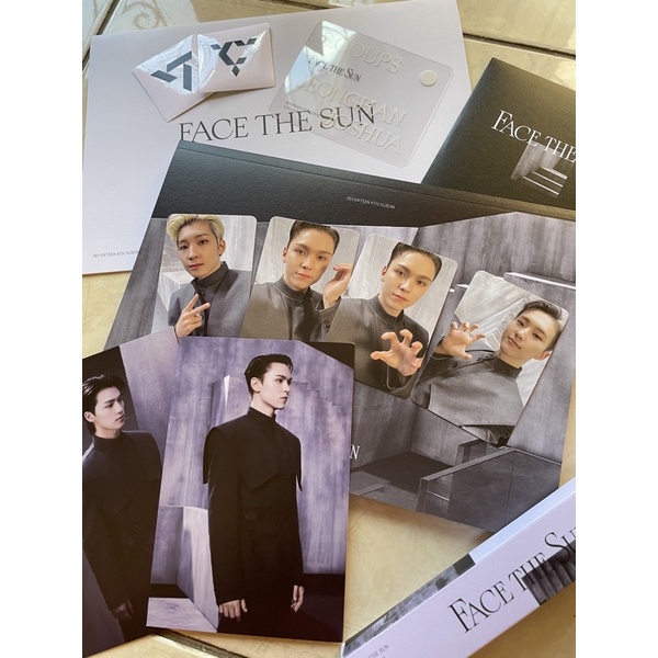 SEVENTEEN FACE THE SUN (CONTROL VER.) ALBUM FULLSET PC WONWOO HOSHI VERNON