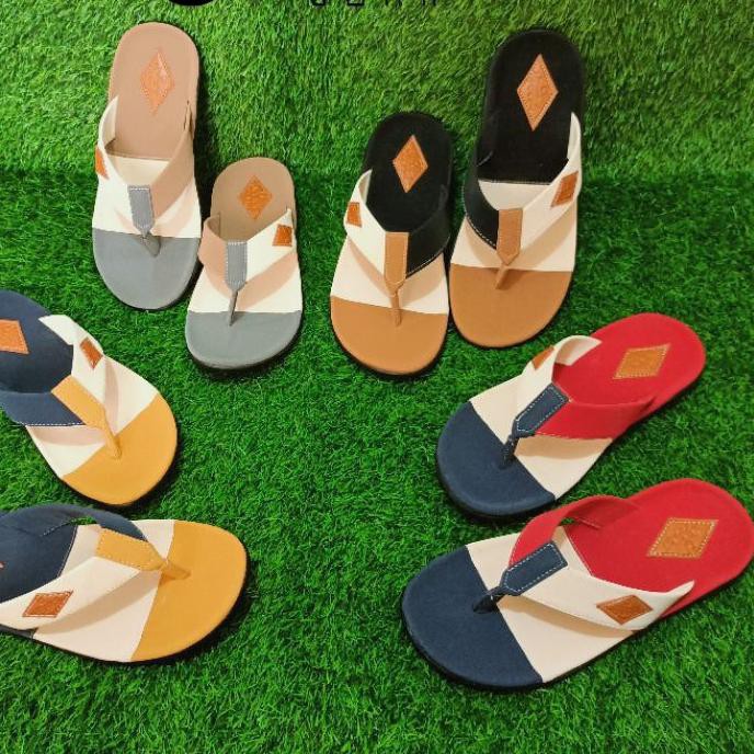 ☛ Jeddi'HW 01 hype flipflop/ SeNDAL jepit kekinian distro cowok casual murah /Sandal japit pria kere