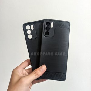 CASE SLIM FIT CARBON IPAKY OPPO RENO 6 5G SOFTCASE - FA