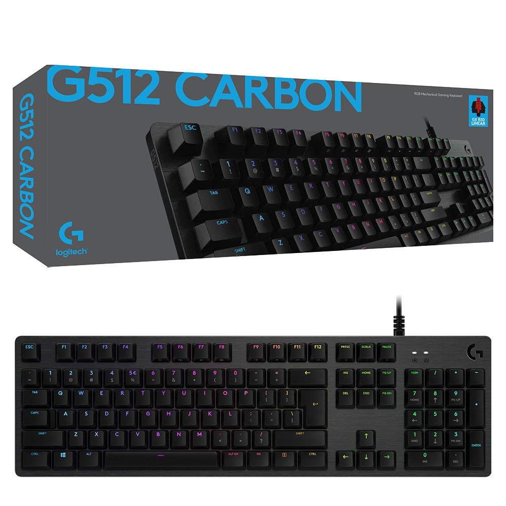 Logitech G512 / G 512 - RGB MECHANICAL GAMING KEYBOARD | G512 RGB