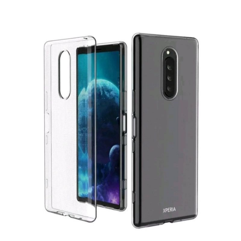 Softcase Ultrathin /Black matte Xperia 1 / XZ4,Xperia 5, Xperia 8,Xperia II Docomo Global Au