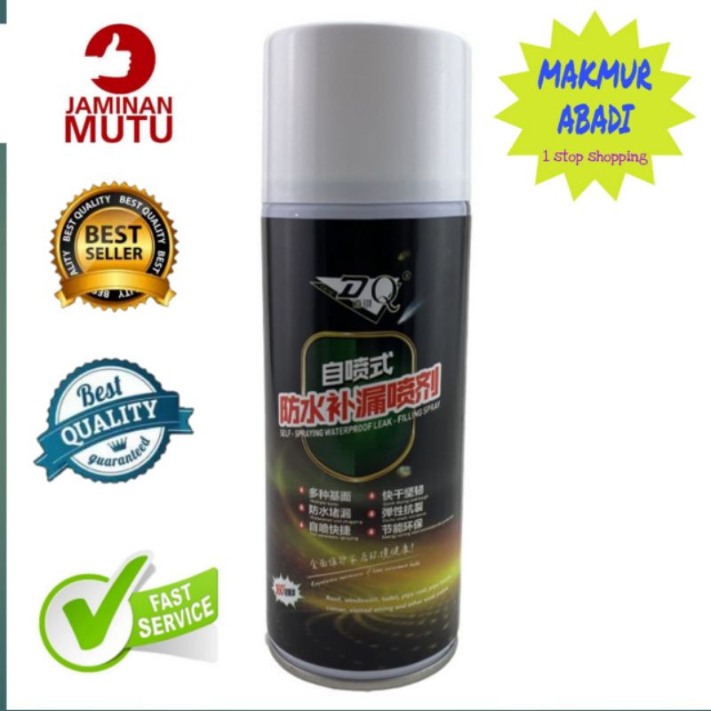 Spray Anti Bocor WATERPROOF LEAK AGE Tahan Air - Semprotan Anti Bocor Atap Genteng Pipa Bocor Tembok Retak - Pelapis Anti Karat Kolong Mobil