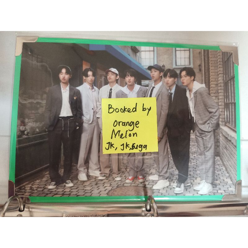 PC jk holo, jk non holo, suga non holo booked by orange melon