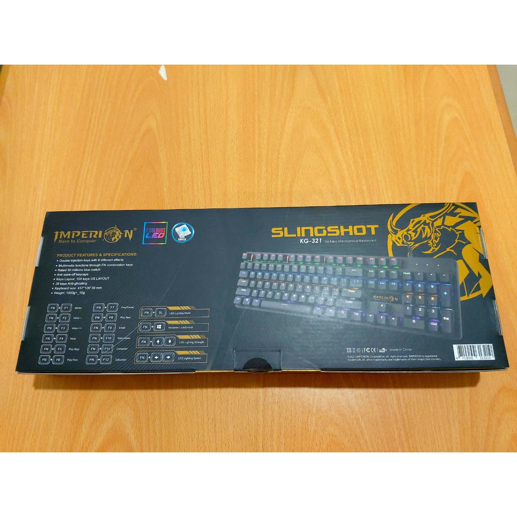 Imperion Slingshot KG-321 Keyboard Mechanical