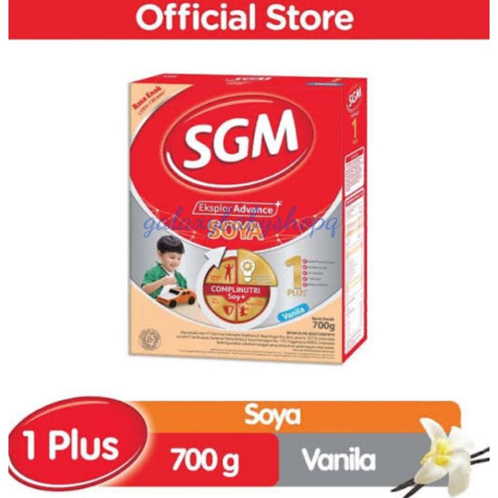 SGM soya 1+ 700gr Vanilla, Madu