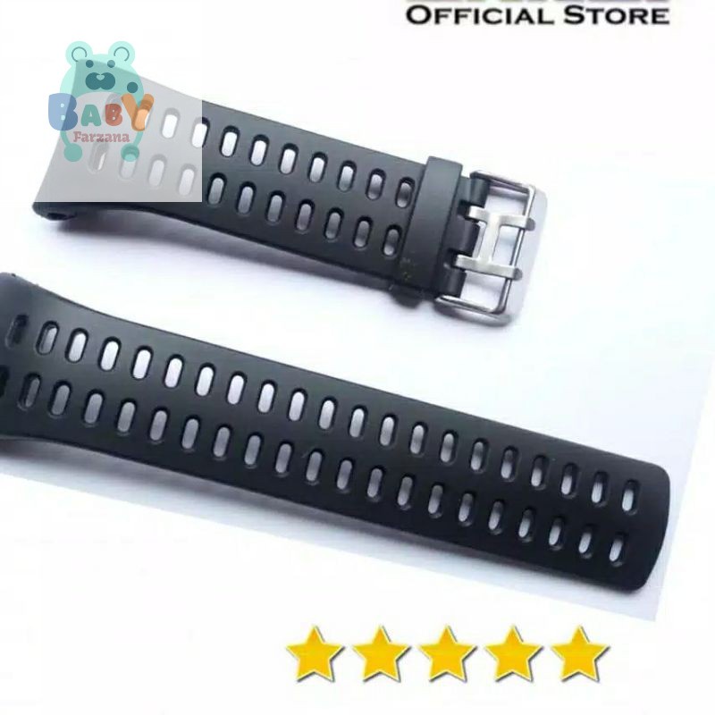 TALI JAM TANGAN SUUNTO AMFIBI RUBBER STRAP TALI JAM SUUNTO AMFIBI HITAM