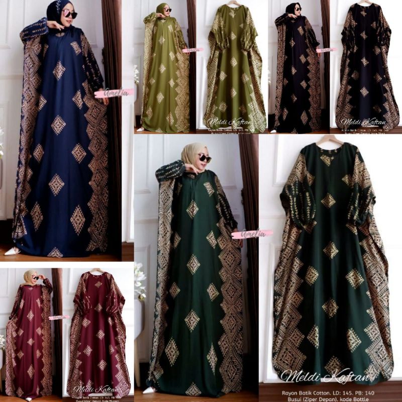 Kaftan Meldi Jumbo//Gamis Kaftan Meldi//Kaftan Modrn//Kaftan