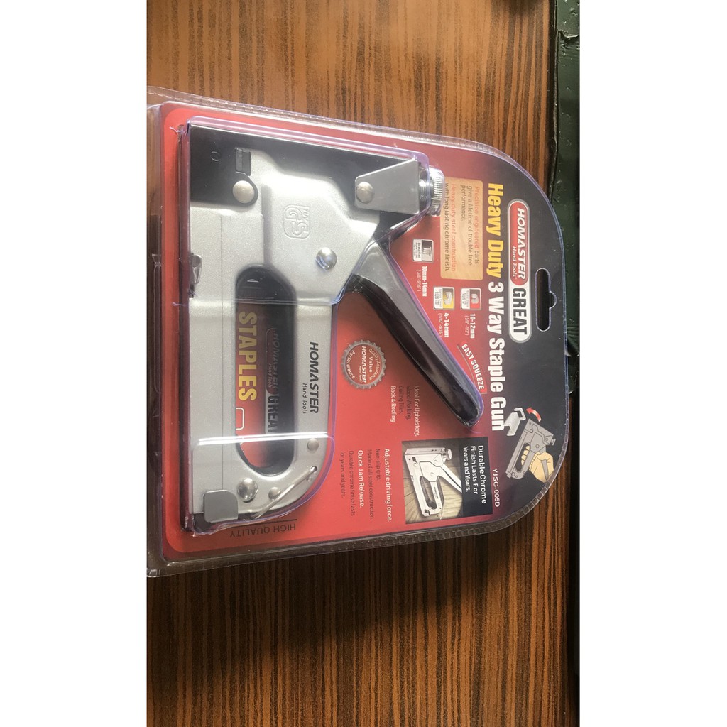 

Tembakan Staples/Tembakan Steples Homemaster/Staples Gun