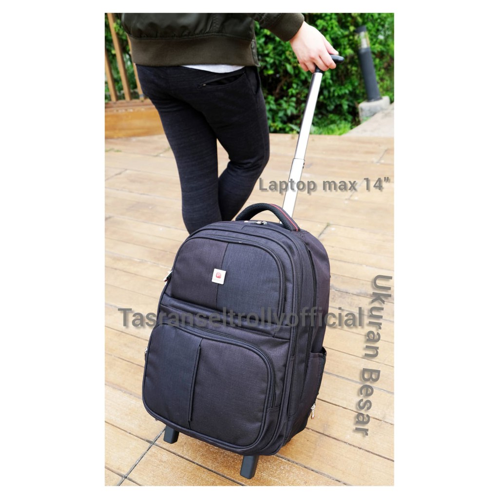 Tas Ransel Troli Laptop 19&quot;Polo Interclub 100%original