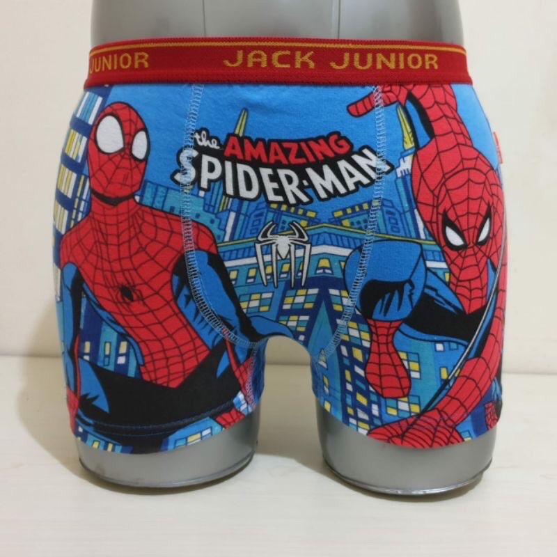 Jack Junior | Boxer anak cowok Katun asli motif Avengers