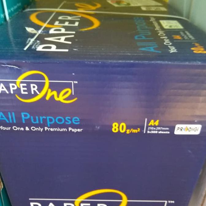 

Kertas A4 80 Gram Paper One 1 Dus Bengbengstar1