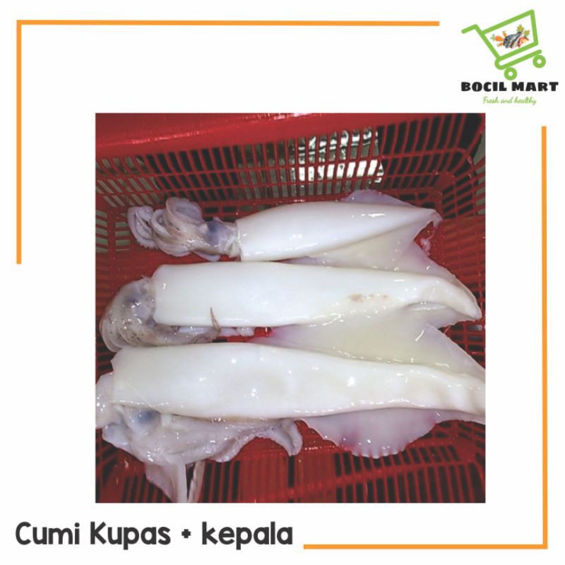 

[BOCIL MART] CUMI KUPAS + KEPALANYA BERSIH FRESH 250GR