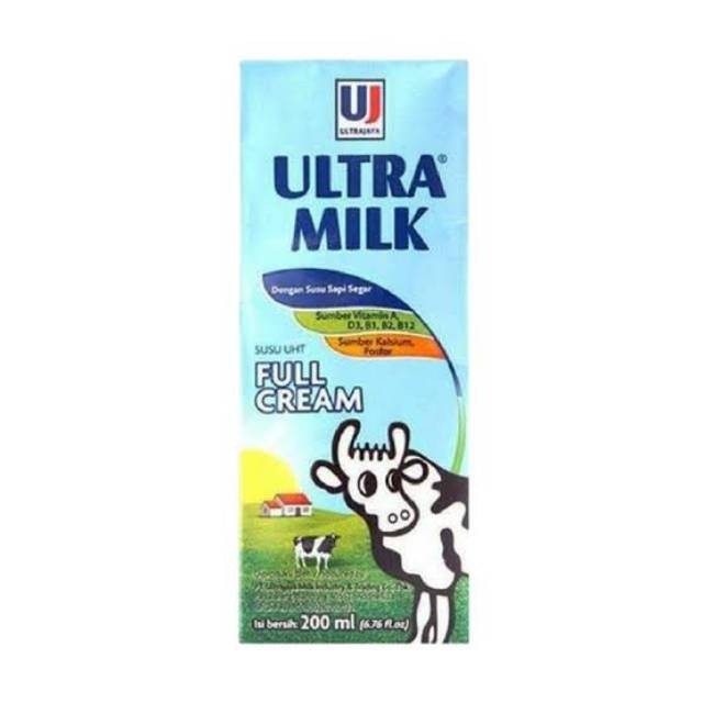 

Ultra Milk UHT Full Cream 200ml