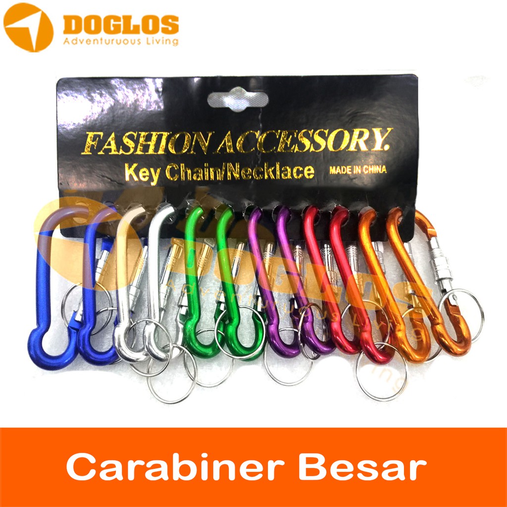 Gantungan Kunci Carabiner Gourd Type Besar untuk aksesoris tas