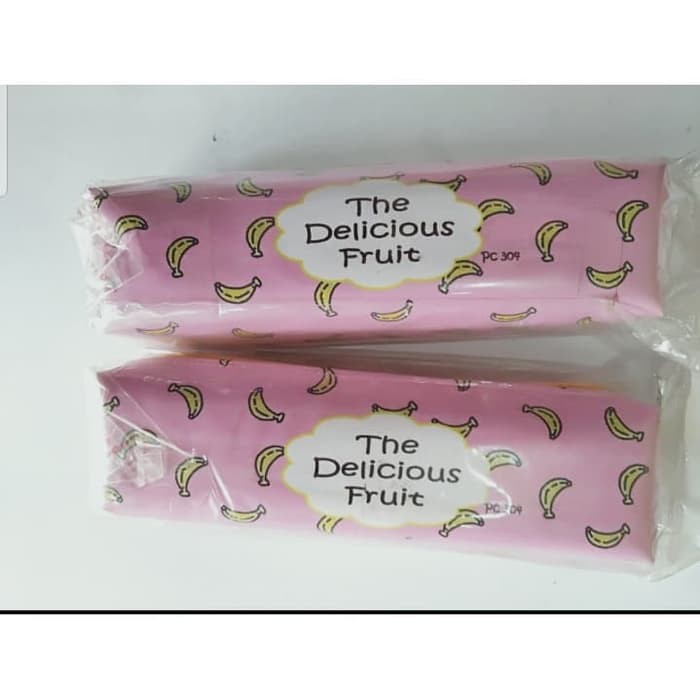 

Tempat Pensil Kain Sleting Pisang
