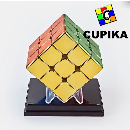 RUBIK 3x3 CHROME CYCLONE BOYS FEIJUE 3x3x3 ASLI Original