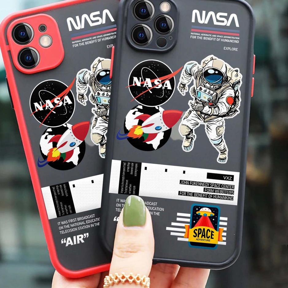 Murah Case Choice Motif NASA REALME 3 3 PRO 5 5i 7 8 8 PRO Soft Case Aero Bumper Kesing