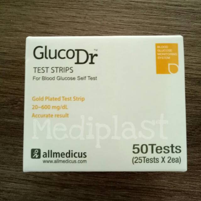 Jual Strip Gula Darah Gluco DR / Gluco DR Strip | Shopee Indonesia