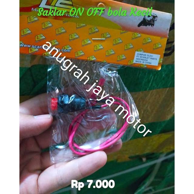 Saklar On Off Bola Kecil Variasi Sepeda Motor