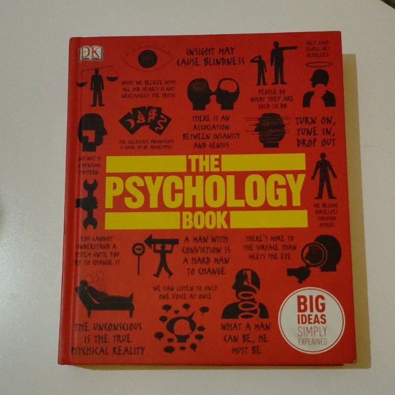 DK The Psychology Book Original Hardcover Preloved