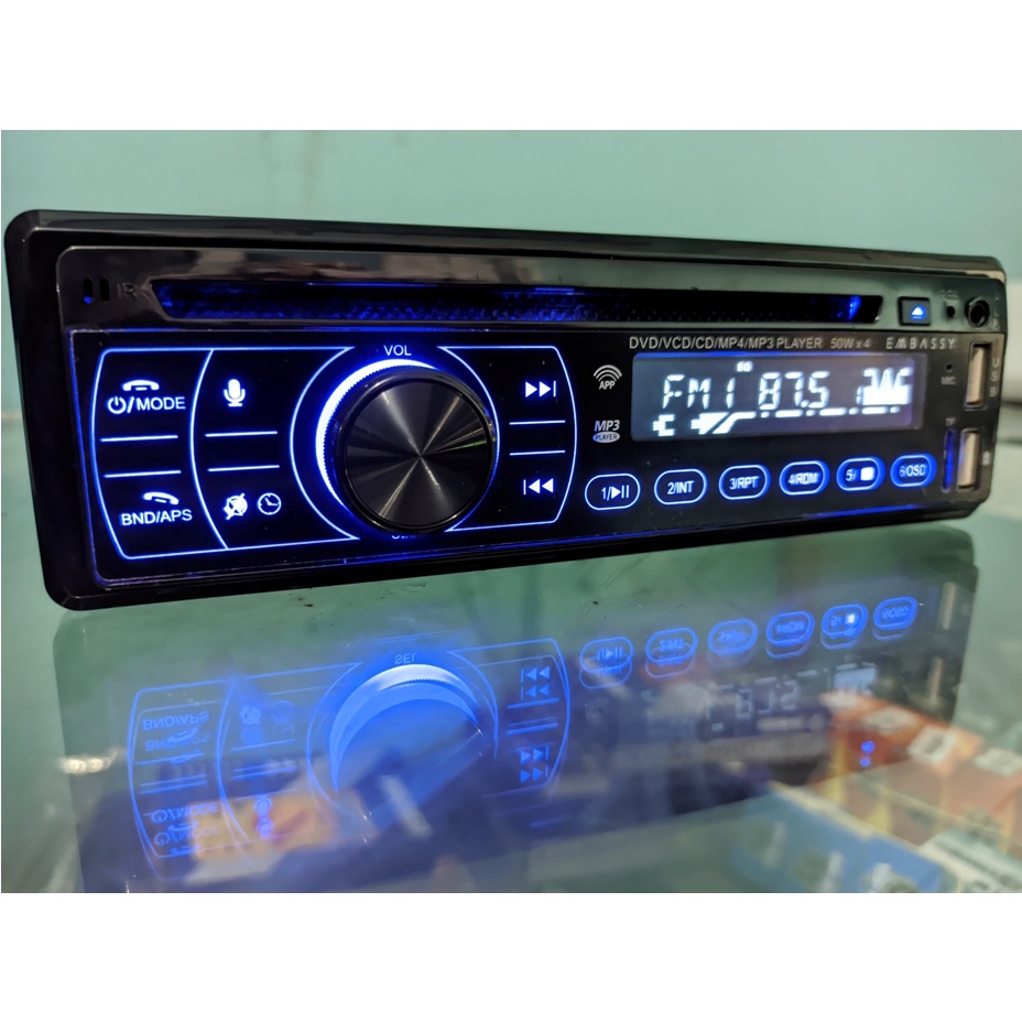 TAPE MOBIL BLUETOOTH DVD HEADUNIT PENDINGIN TEBAL EMBASSY Touchscreen