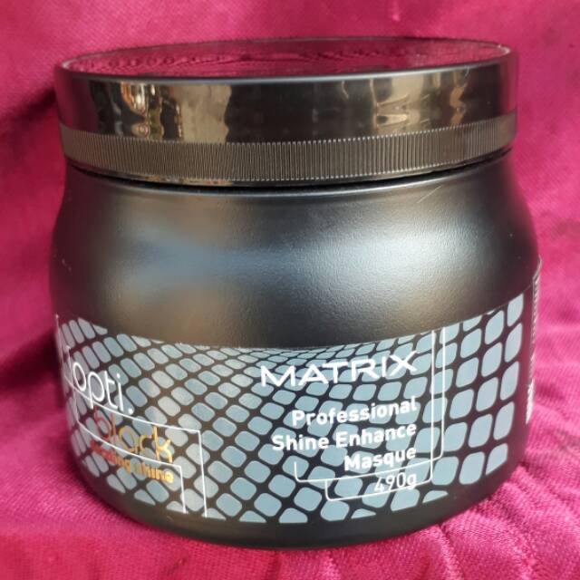 Matrix Opti Black Dazzling Shine Masque 490gr Masker Rambut Hitam