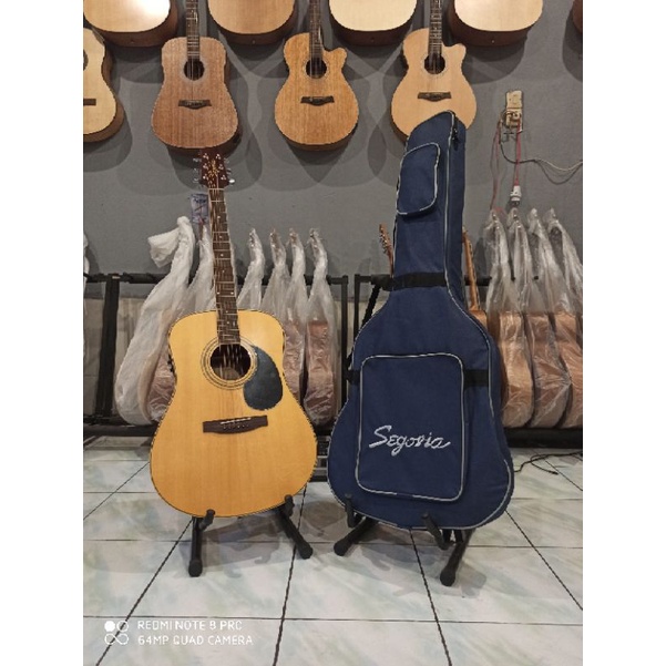 Gitar Akustik Elektrik Segovia D07GN Original