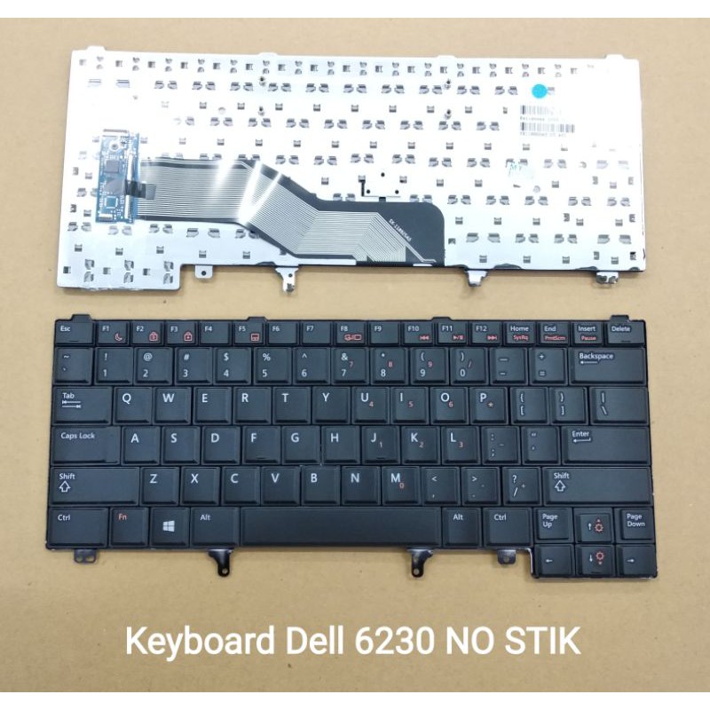 KEYBOARD DELL LATITUDE E6230 E6320 E6420 no stik