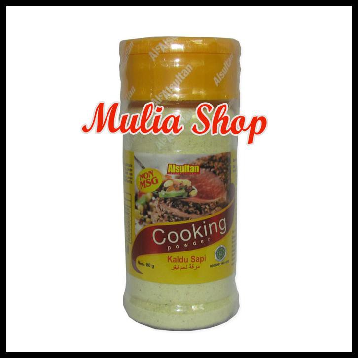 PRODUK TERBATAS Bubuk Kaldu Sapi Non MSG Alsultan