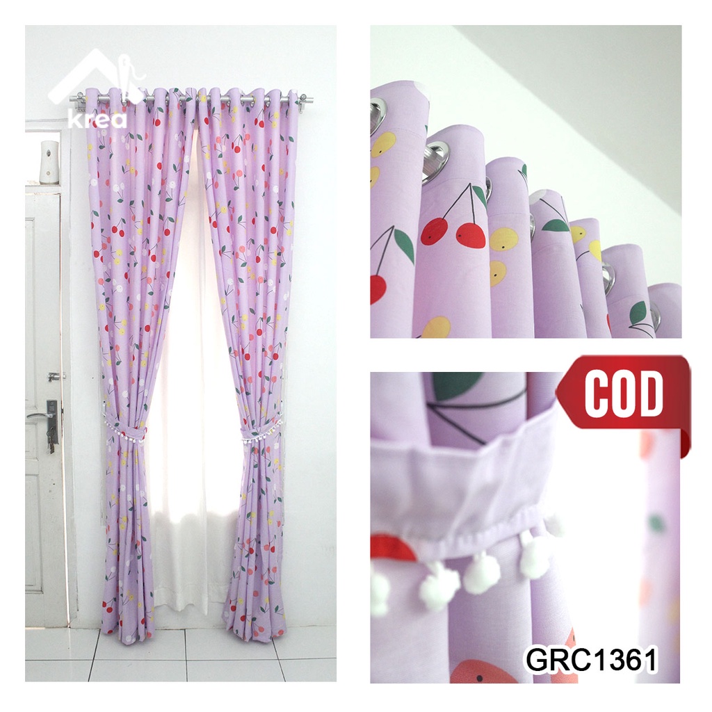 GORDEN JENDELA GORDYN PINTU TIRAI PENDEK PANJANG GRC1361